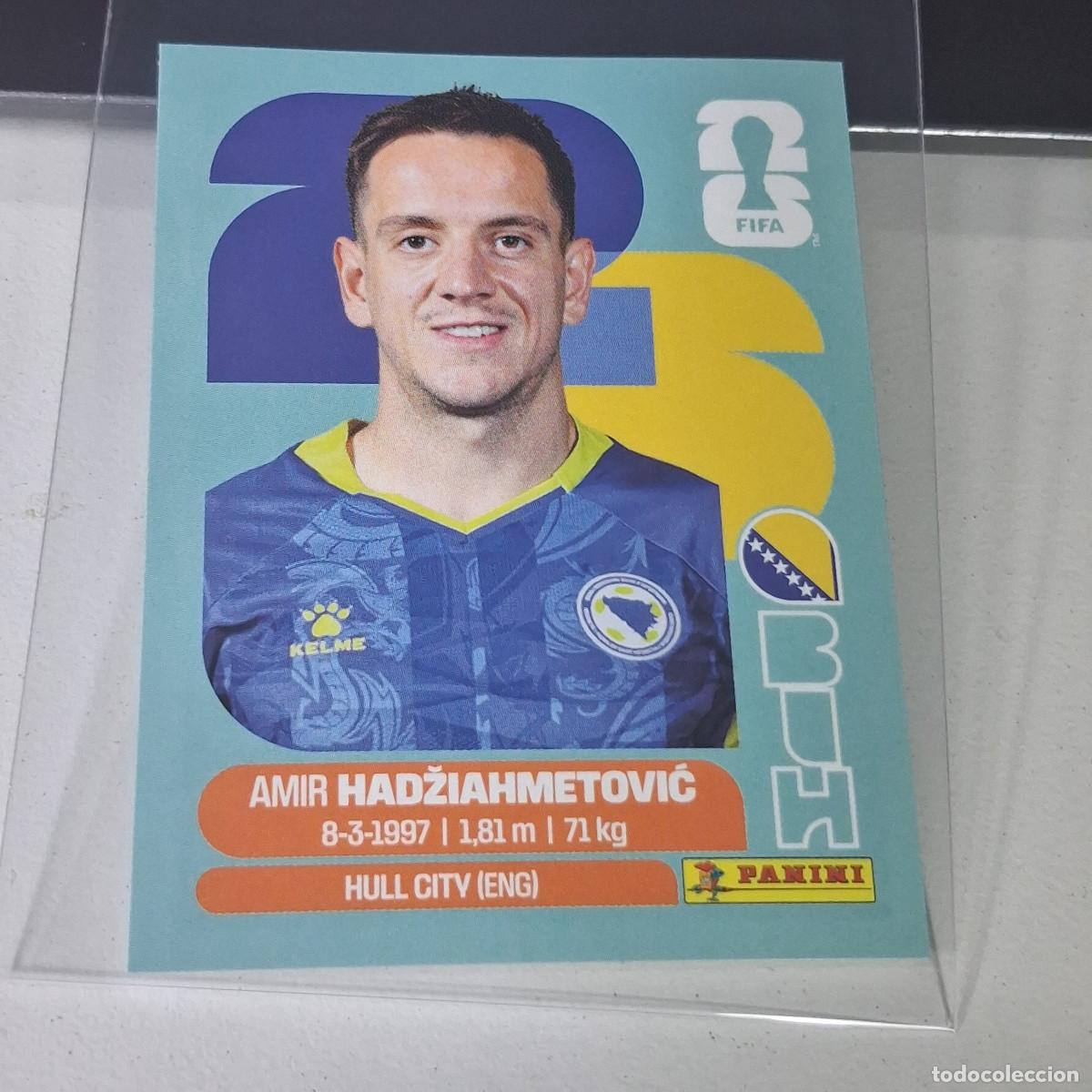 Cromos de f&uacute;tbol: B21 BIH 8 BIH8 AMIR HADZIAHMETOVIC BIH BOSNIA HERZEGOVINA MUNDIAL FIFA WORLD CUP 2026 STICKER PANIN