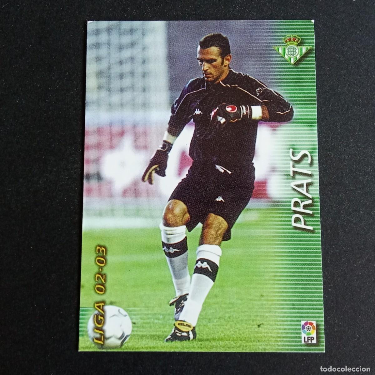 Cromos de f&uacute;tbol: 74 PRATS BETIS LIGA 2002 2003 02 03 MEGAFICHAS PANINI