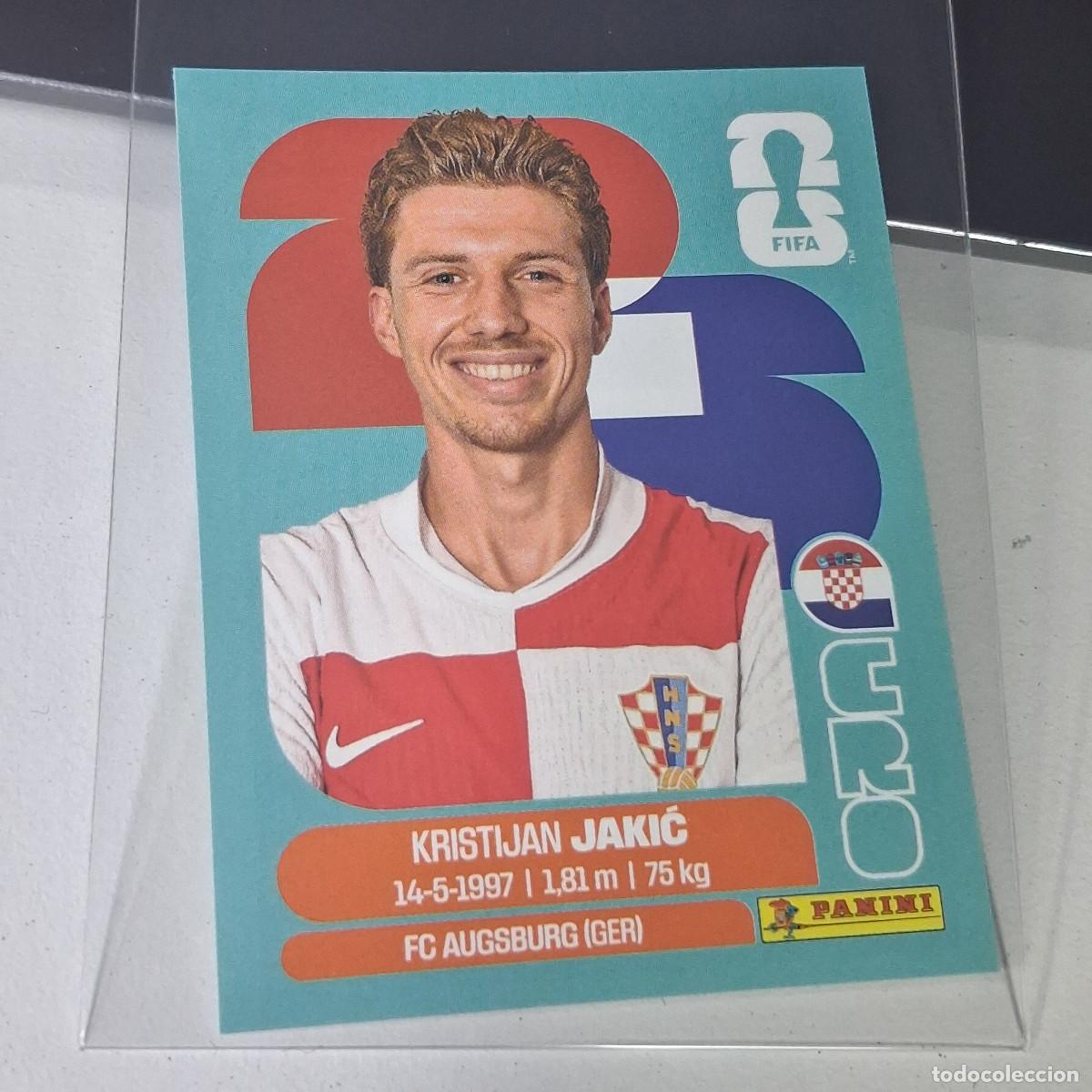 Cromos de f&uacute;tbol: B21 CRO8 KRISTIJAN JAKIĆ 8 CROACIA CROATIA CRO MUNDIAL FIFA WORLD CUP 2026 STICKER PANINI