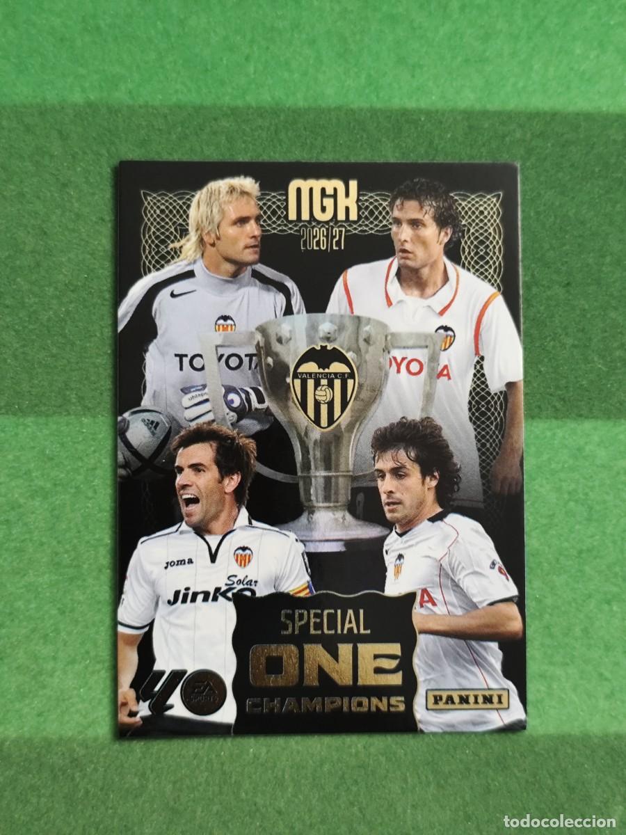 Cromos de f&uacute;tbol: Valencia Special One Champions Megacracks 2026/27 26/27