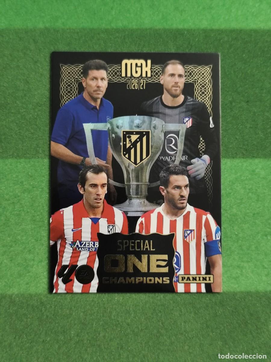 Cromos de f&uacute;tbol: Atl&eacute;tico de Madrid Special One Champions Megacracks 2026/27 26/27
