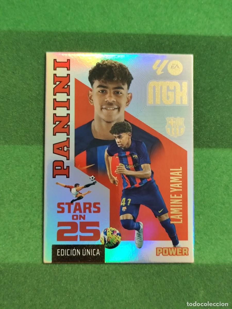 Cromos de f&uacute;tbol: 449 P Lamine Yamal Stars on 25 Power Megacracks 2026/27 26/27