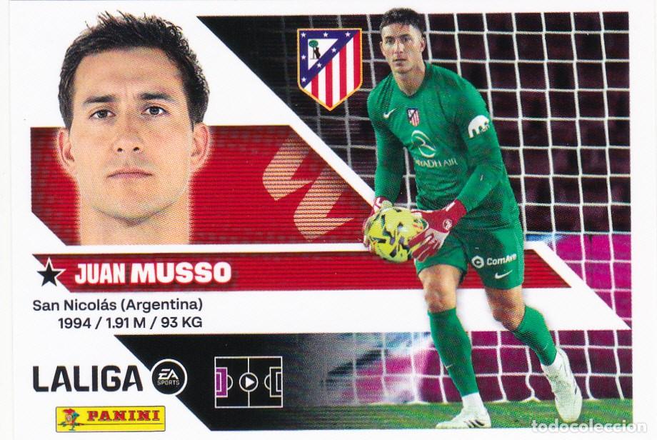 Cromos de f&uacute;tbol: ESTE 2026-27 * MUSSO * N&ordm; 4 - DEL AT. MADRID (NUEVO DE SOBRE) (A-20)