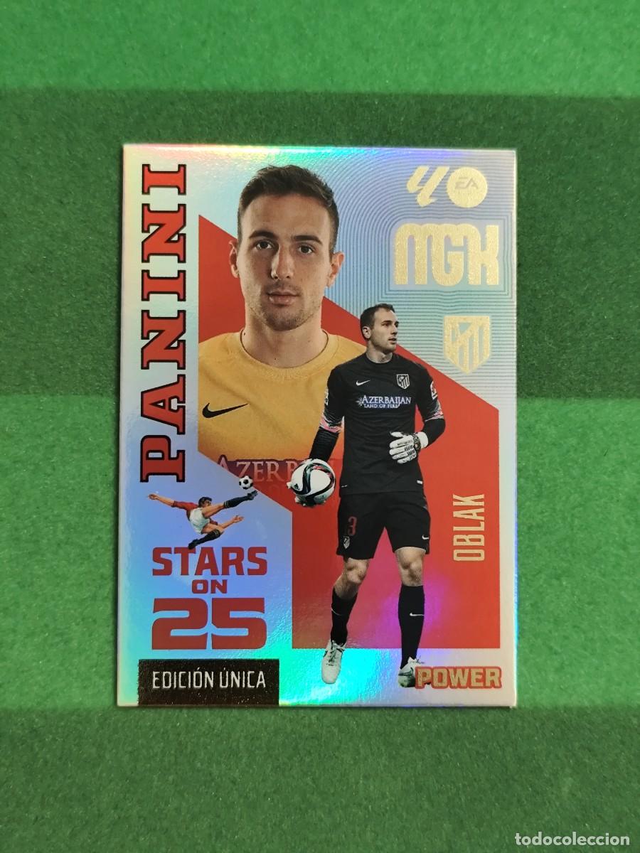 Cromos de f&uacute;tbol: 447 P Oblak Stars on 25 Power Megacracks 2026/27 26/27