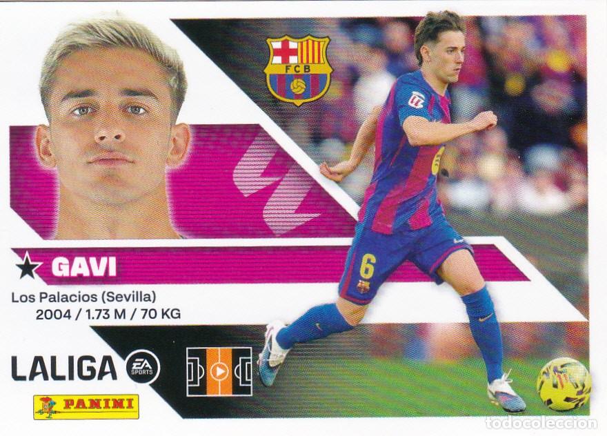 Figurine di Calcio: ESTE 2026-27 * GAVI * N&ordm; 13 - DEL BARCELONA (NUEVO DE SOBRE) (A-20)