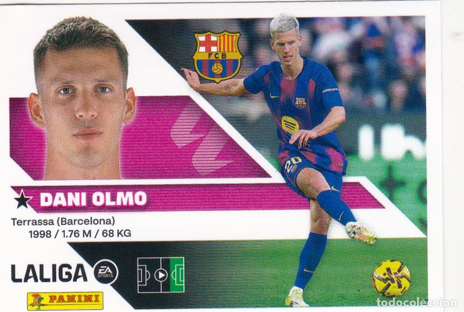 Cartes &agrave; collectionner de Football: ESTE 2026-27 * DANI OLMO * N&ordm; 17 - DEL BARCELONA (NUEVO DE SOBRE) (A-20)