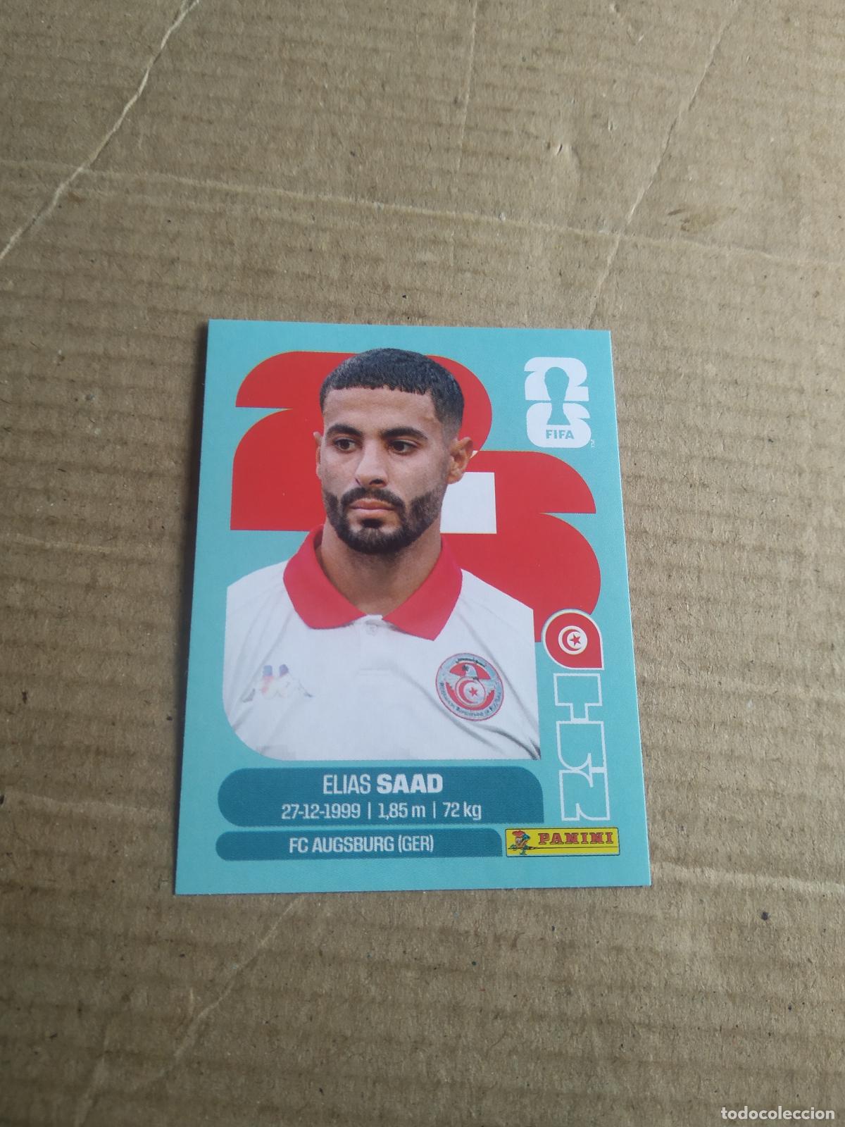 Cartes &agrave; collectionner de Football: TUN 16 ELIAS SAAD TUNEZ CROMO FUTBOL PANINI MUNDIAL 2026 WORLD CUP COPA DEL MUNDO