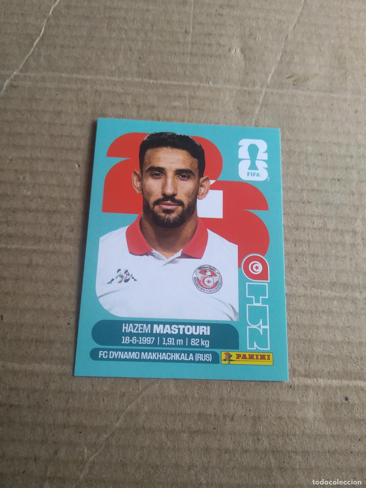 Cromos de f&uacute;tbol: TUN 17 HAZEM MASTOURI TUNEZ CROMO FUTBOL PANINI MUNDIAL 2026 WORLD CUP COPA DEL MUNDO