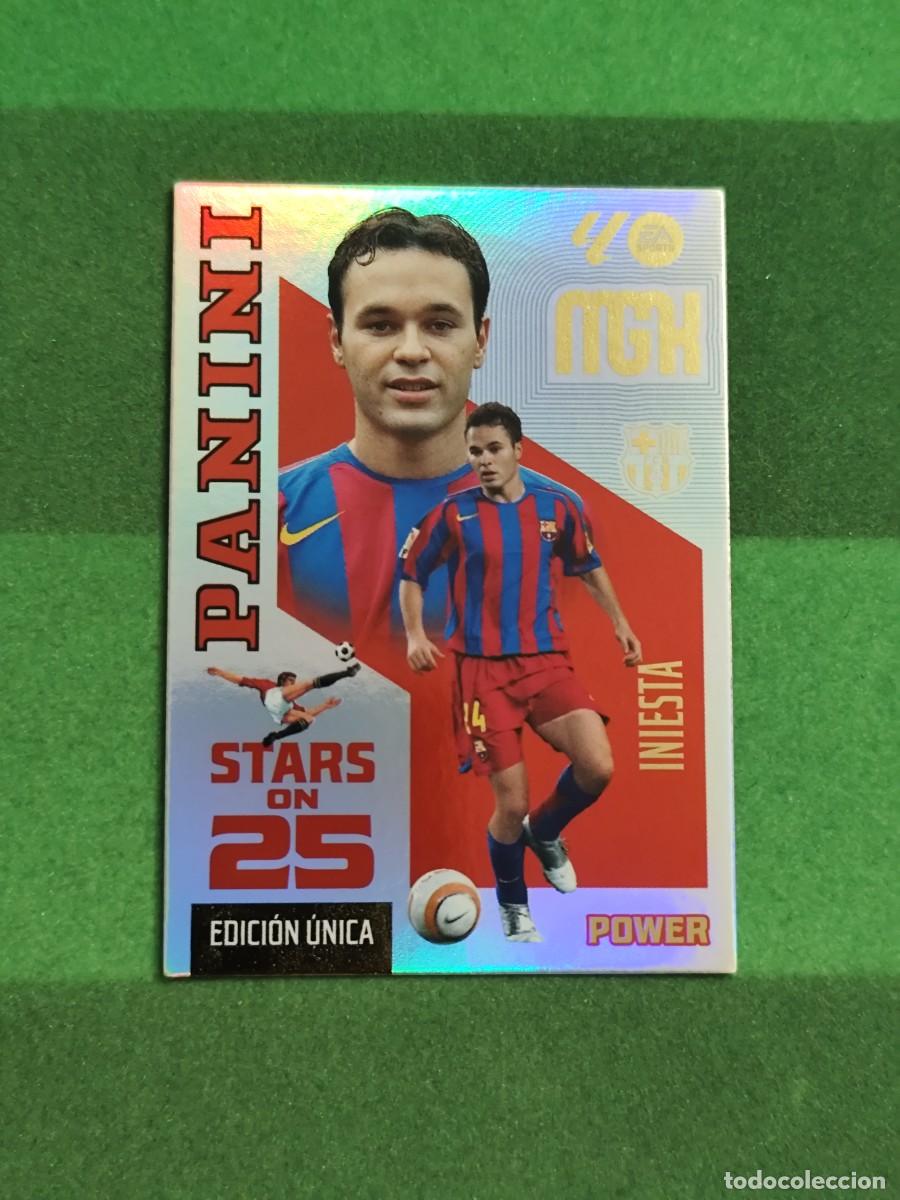 Cromos de f&uacute;tbol: 434 P Iniesta Stars on 25 Power Megacracks 2026/27 26/27