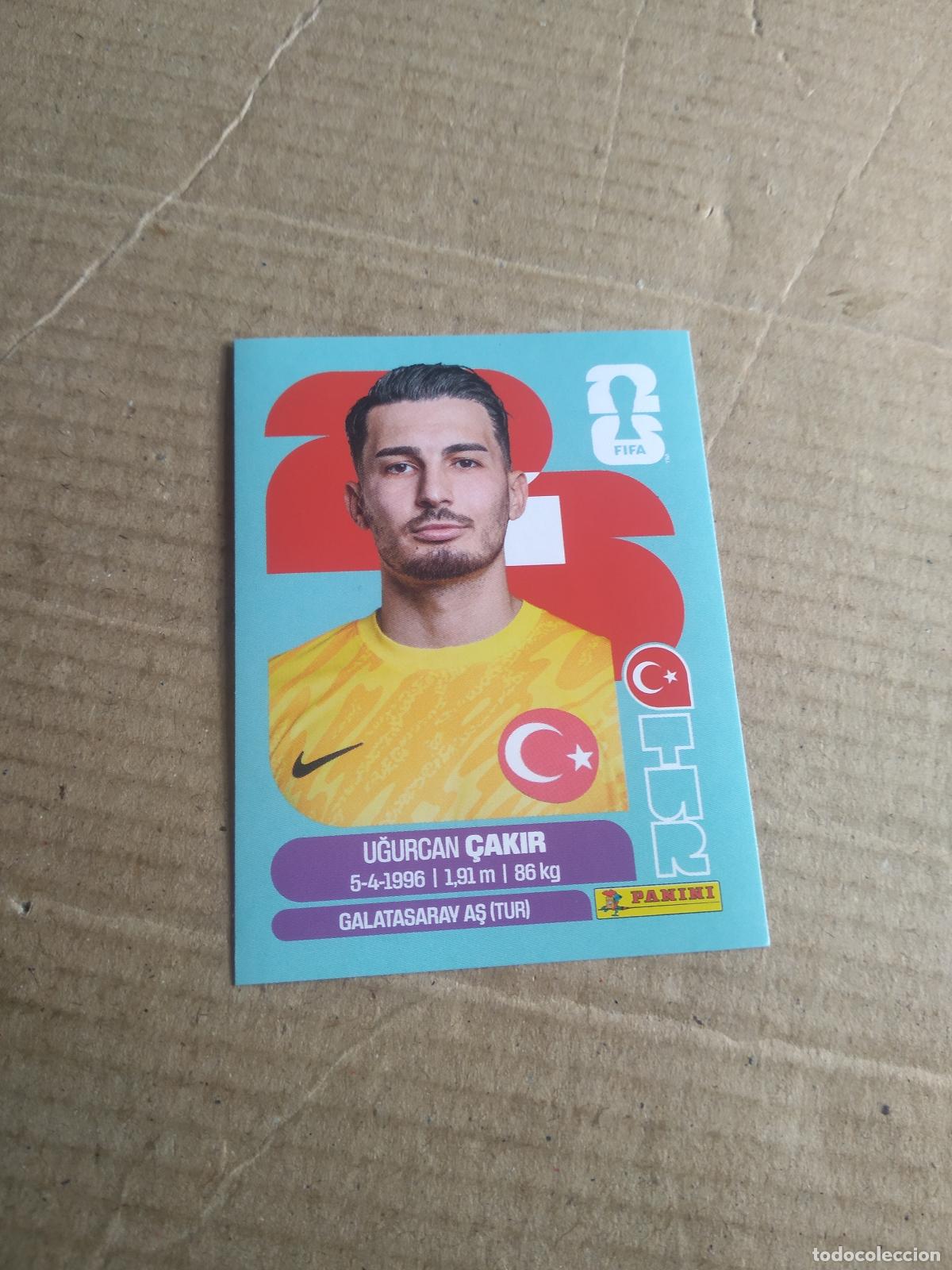 Cromos de f&uacute;tbol: TUR 2 UGURCAN &Ccedil;AKIR TURQUIA CROMO FUTBOL PANINI MUNDIAL 2026 WORLD CUP COPA DEL MUNDO