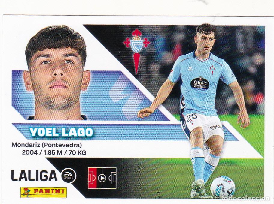 Cromos de f&uacute;tbol: ESTE 2026-27 * YOEL LAGO * N&ordm; 9B - DEL CELTA (NUEVO DE SOBRE) (A-20)