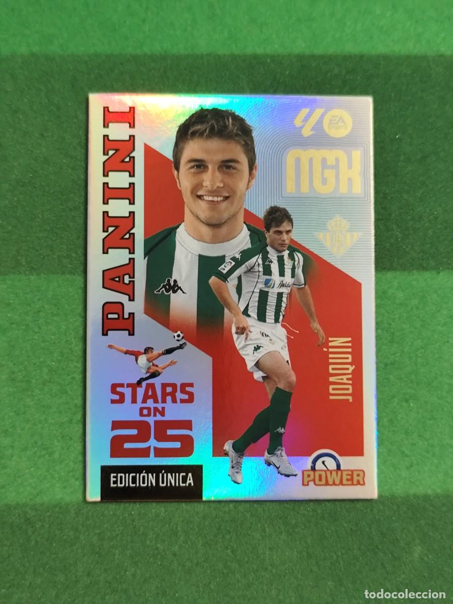 Cromos de f&uacute;tbol: 431 P Joaqu&iacute;n Stars on 25 Power Megacracks 2026/27 26/27