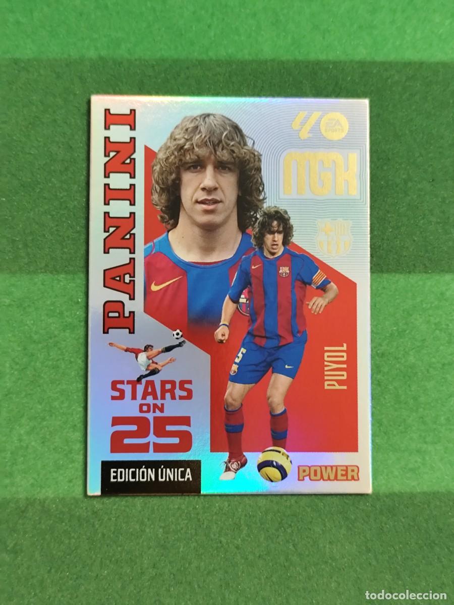 Cromos de f&uacute;tbol: 429 P Puyol Stars on 25 Power Megacracks 2026/27 26/27