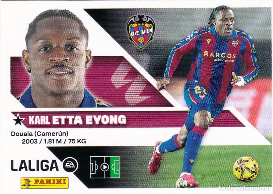 Cromos de f&uacute;tbol: ESTE 2026-27 * ETTA EYONG * N&ordm; 19 - DEL LEVANTE (NUEVO DE SOBRE) (A-20)