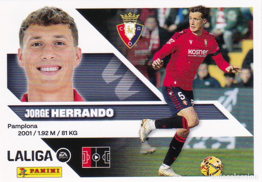 Cromos de f&uacute;tbol: ESTE 2026-27 * HERRANDO * N&ordm; 7 - DEL OSASUNA (NUEVO DE SOBRE) (A-20)