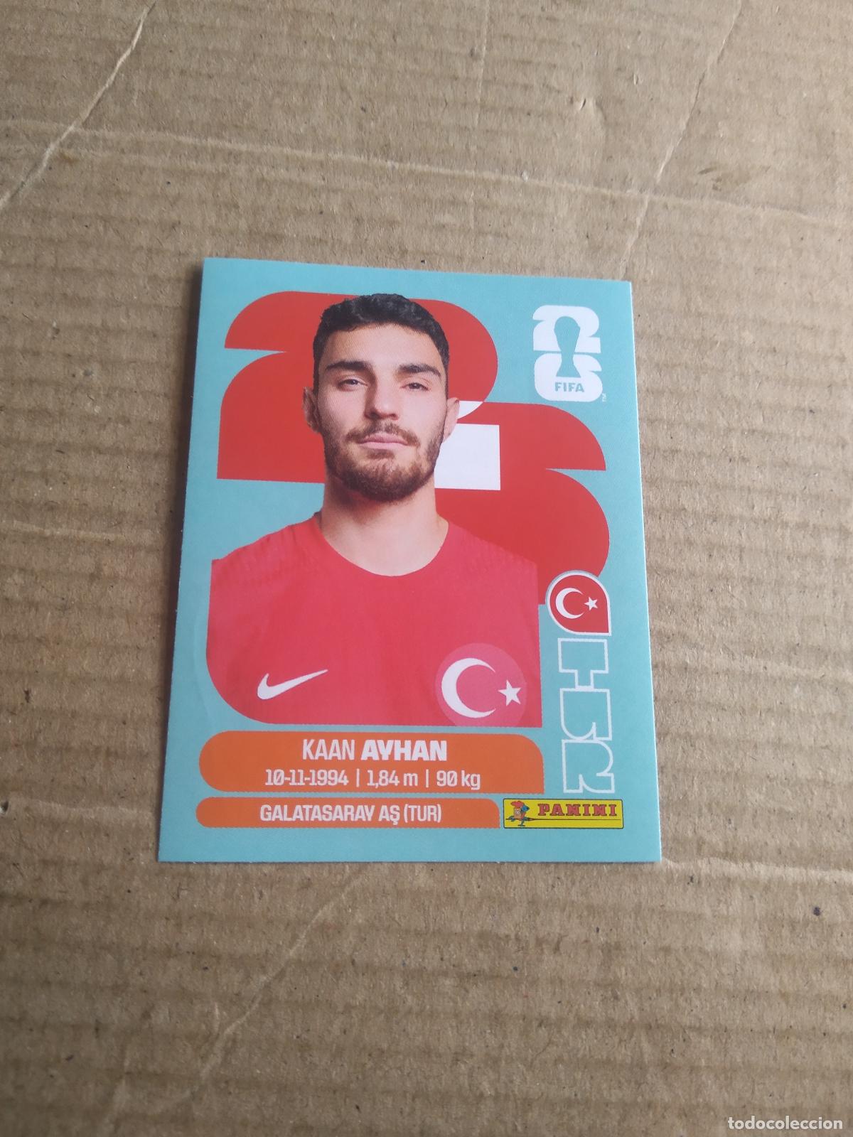Cromos de f&uacute;tbol: TUR 9 KAAN AYHAN TURQUIA CROMO FUTBOL PANINI MUNDIAL 2026 WORLD CUP COPA DEL MUNDO