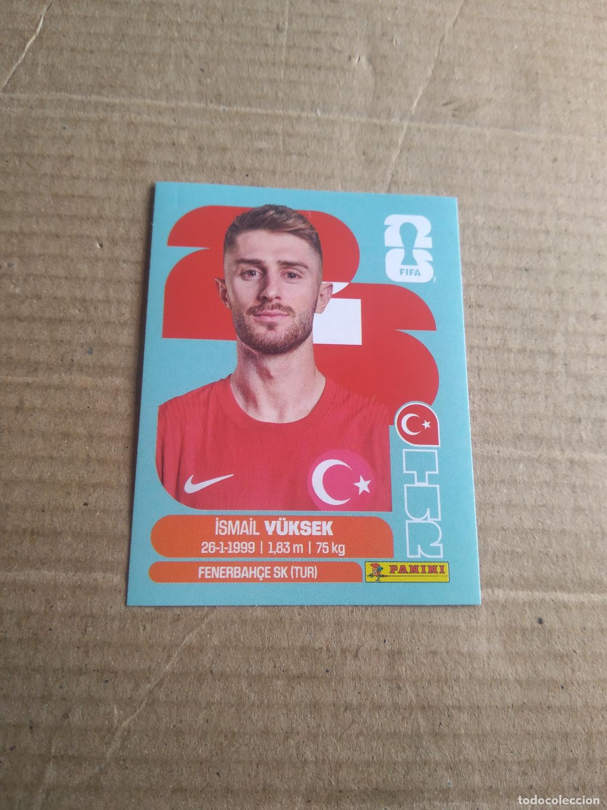 Cromos de f&uacute;tbol: TUR 10 ISMAIL YUKSEK TURQUIA CROMO FUTBOL PANINI MUNDIAL 2026 WORLD CUP COPA DEL MUNDO