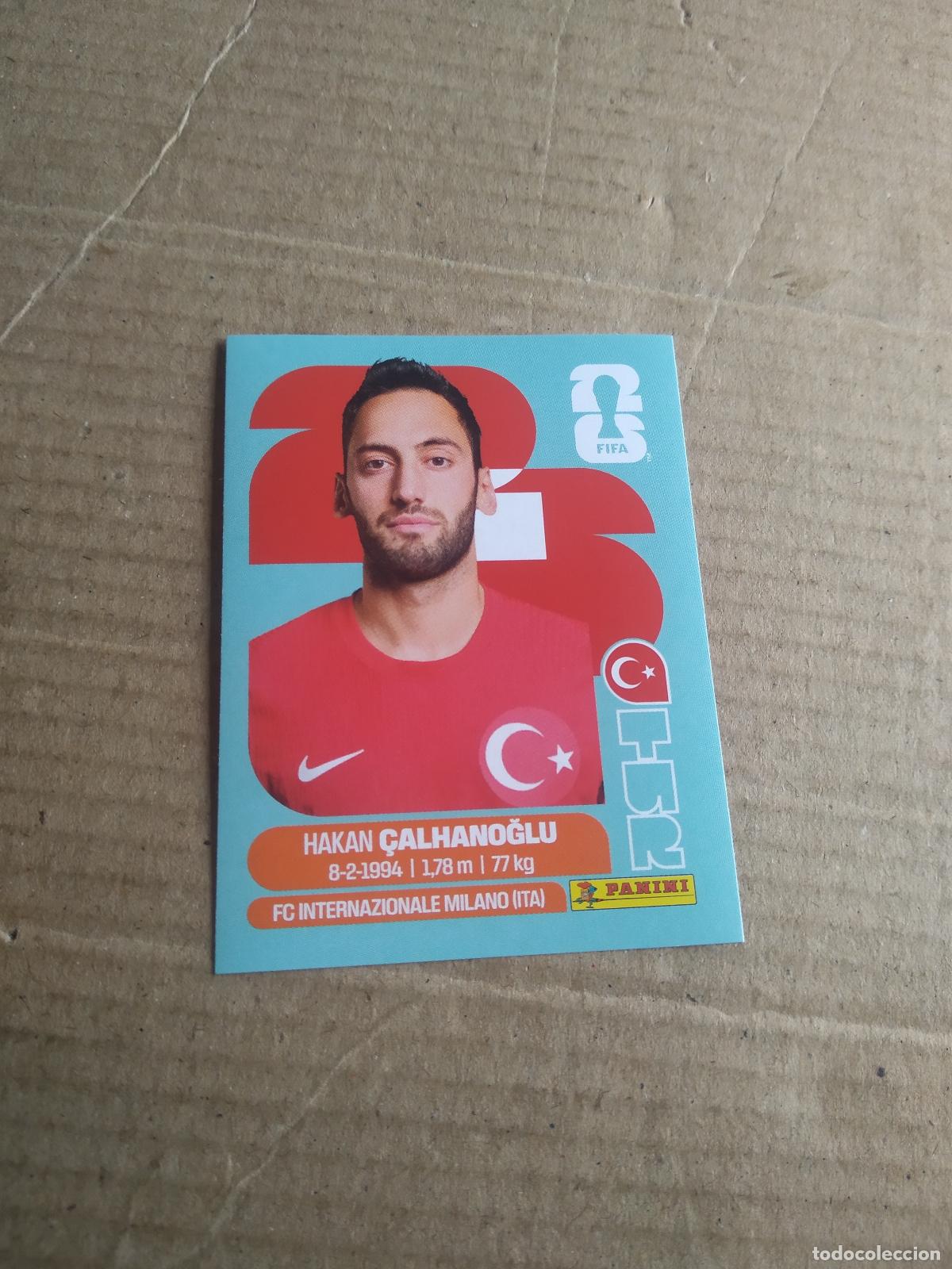 Fu&szlig;ball-Sticker: TUR 11 CALHANOGLU TURQUIA CROMO FUTBOL PANINI MUNDIAL 2026 WORLD CUP COPA DEL MUNDO
