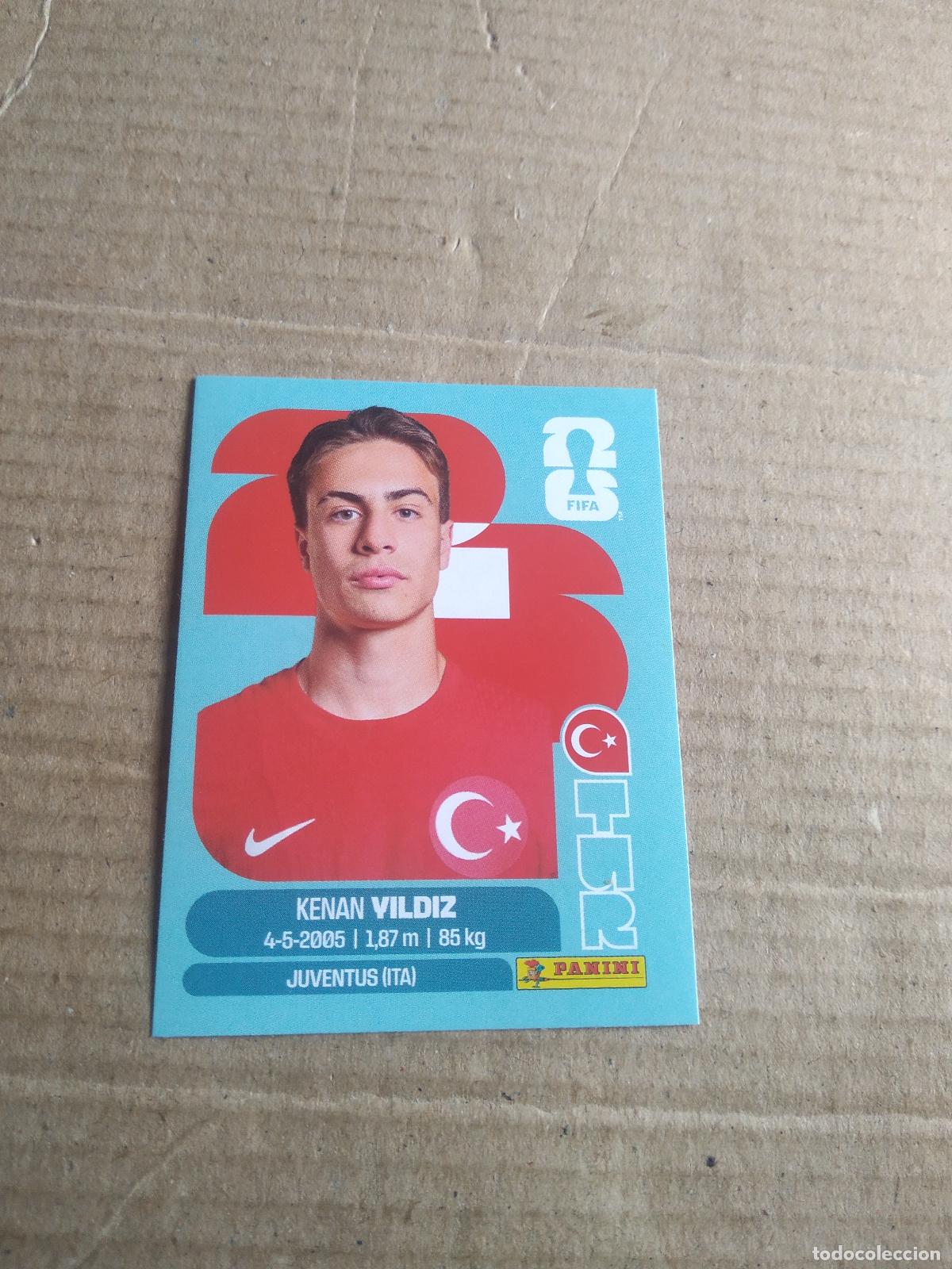 Cromos de f&uacute;tbol: TUR 20 KENAN YILDIZ ROOKIE TURQUIA CROMO FUTBOL PANINI MUNDIAL 2026 WORLD CUP COPA DEL MUNDO
