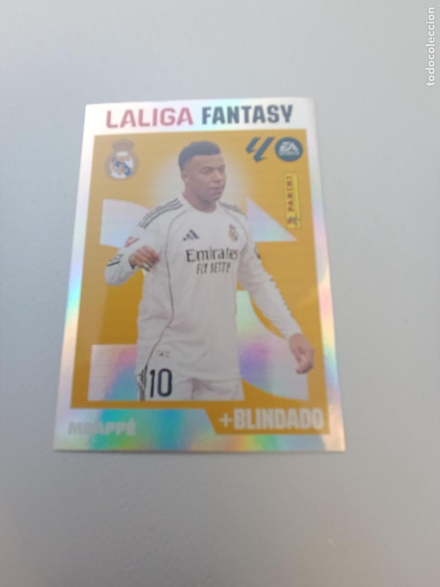 Football Stickers: LIGA ESTE 2026 2027 REAL MADRID LIGA FANTASY 9 MBAPPE
