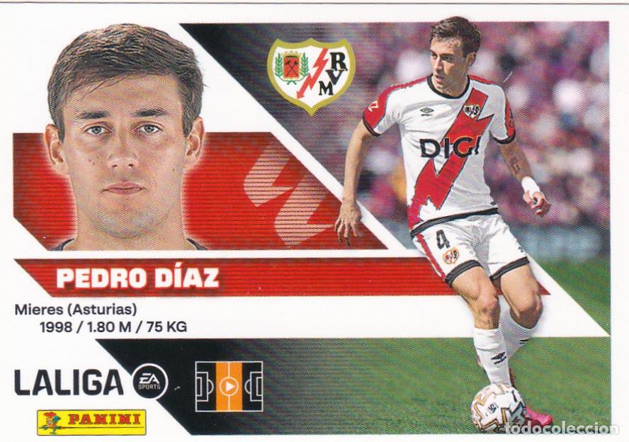 Cromos de f&uacute;tbol: ESTE 2026-27 * PEDRO D&Iacute;AZ * N&ordm; 11A - DEL RAYO VALLECANO (NUEVO DE SOBRE) (A-20)