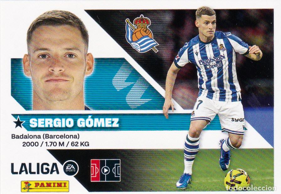 Cromos de f&uacute;tbol: ESTE 2026-27 * SERGIO G&Oacute;MEZ * N&ordm; 8 - DEL REAL SOCIEDAD (NUEVO DE SOBRE) (A-20)