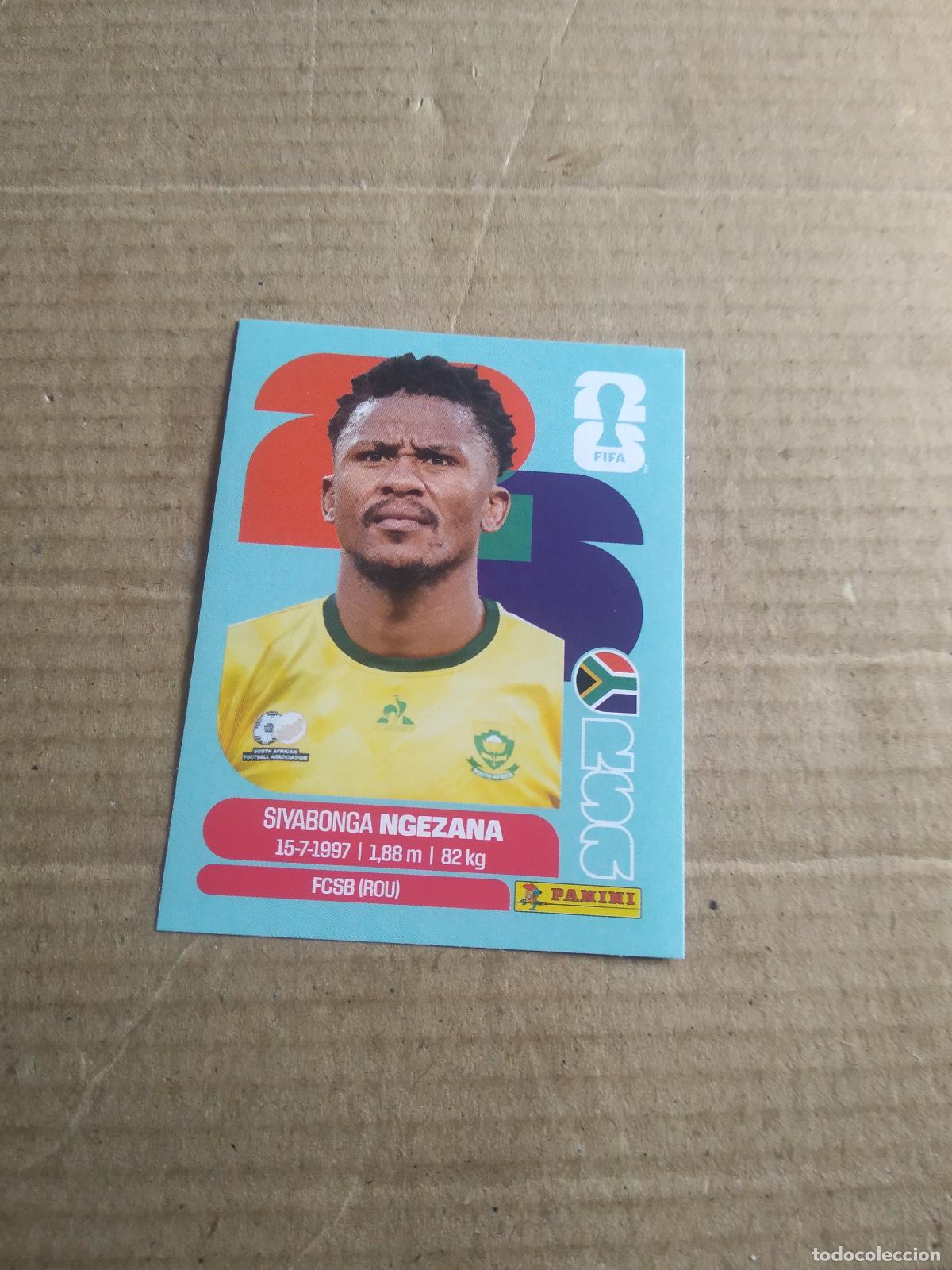 Cromos de f&uacute;tbol: RSA 8 SIYABONGA NGEZANA SUDAFRICA CROMO FUTBOL PANINI MUNDIAL 2026 WORLD CUP COPA DEL MUNDO