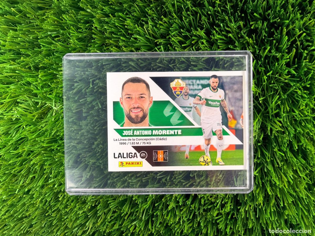 Cromos de f&uacute;tbol: N&ordm; 16 Morente Elche CF Liga Este 26 27