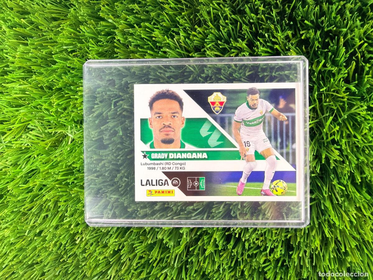 Cromos de f&uacute;tbol: N&ordm; 19 Diangana Elche CF Liga Este 26 27
