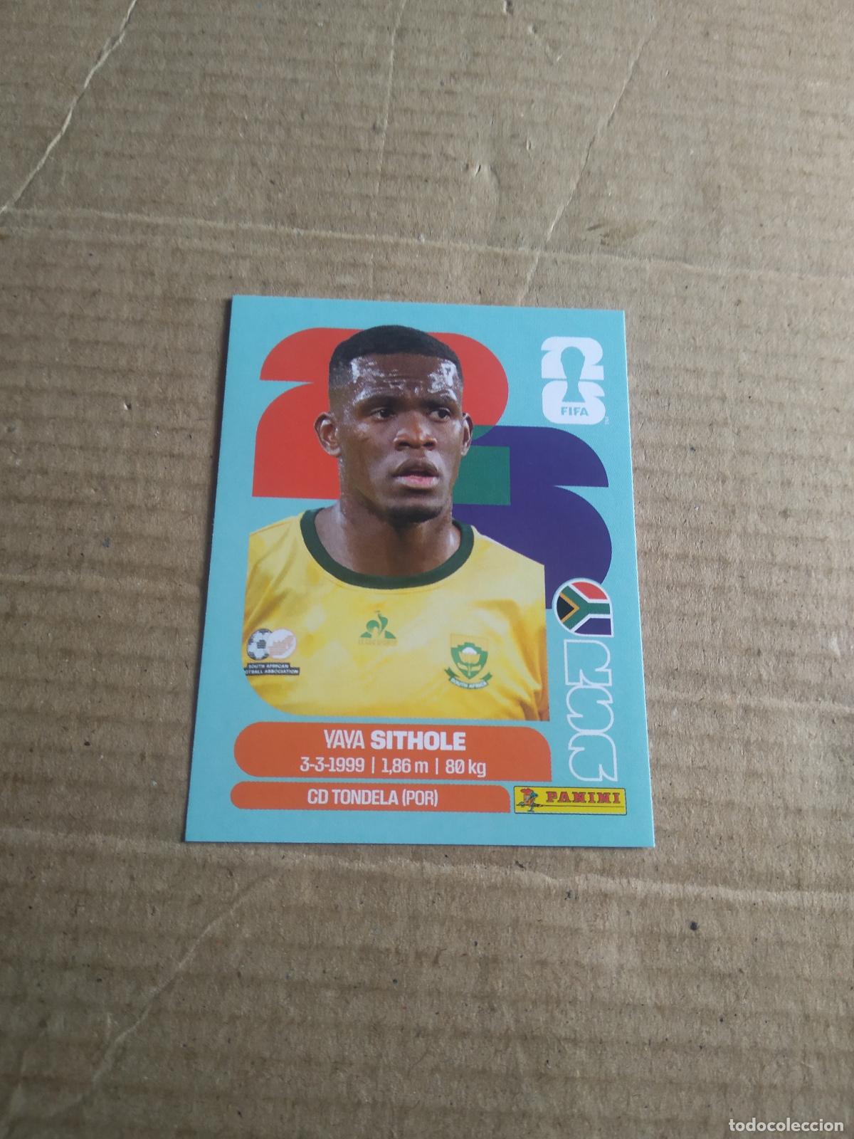 Cartes &agrave; collectionner de Football: RSA 15 VAYA SITHOLE SUDAFRICA CROMO FUTBOL PANINI MUNDIAL 2026 WORLD CUP COPA DEL MUNDO