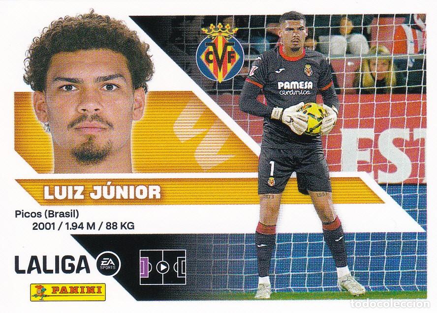 Fu&szlig;ball-Sticker: ESTE 2026-27 * LUIZ J&Uacute;NIOR * N&ordm; 3 - DEL VILLARREAL (NUEVO DE SOBRE) (A-20)