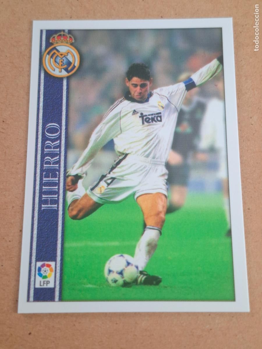 Fu&szlig;ball-Sticker: MUNDICROMO 2000 2001 00 01 - 94 FERNANDO HIERRO - REAL MADRID