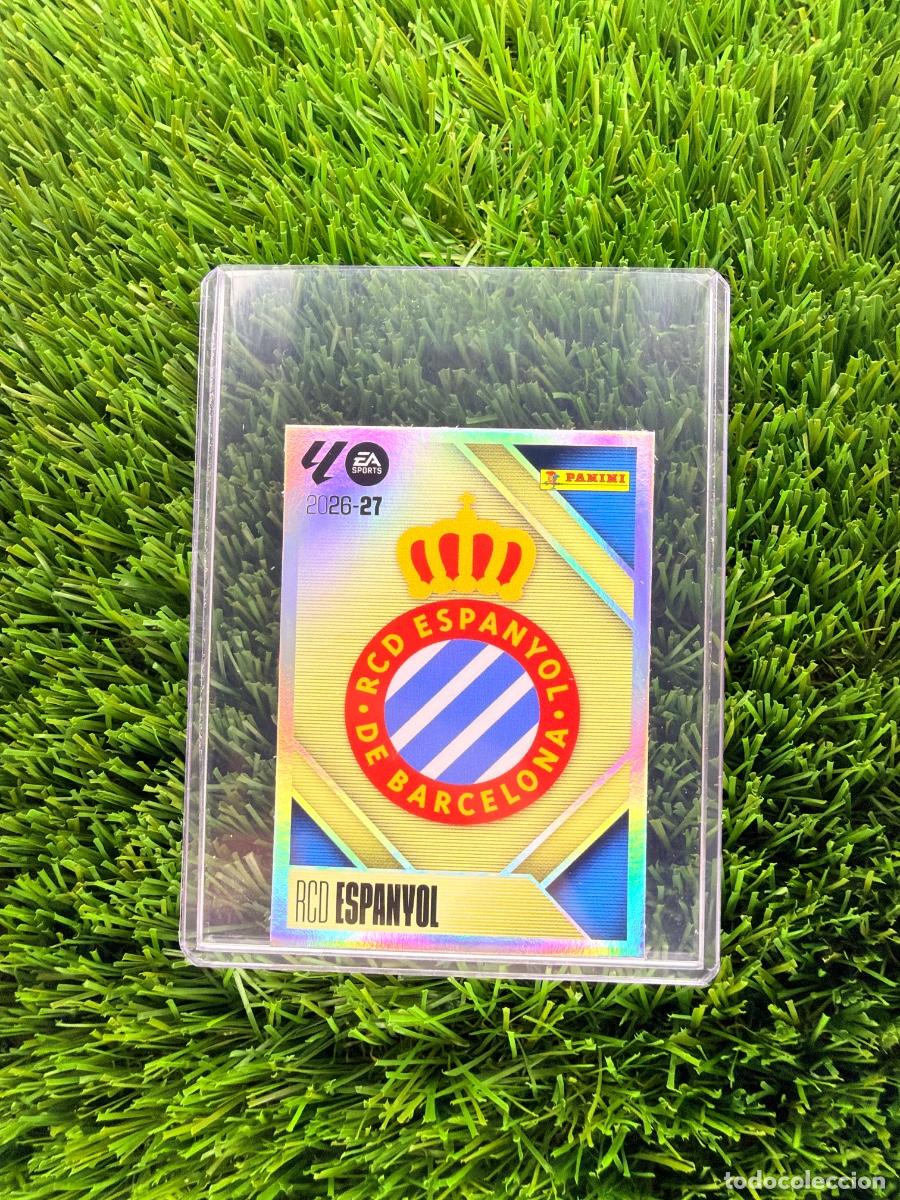 Fu&szlig;ball-Sticker: N&ordm; 1 Escudo RCD Espanyol Liga Este 26 27