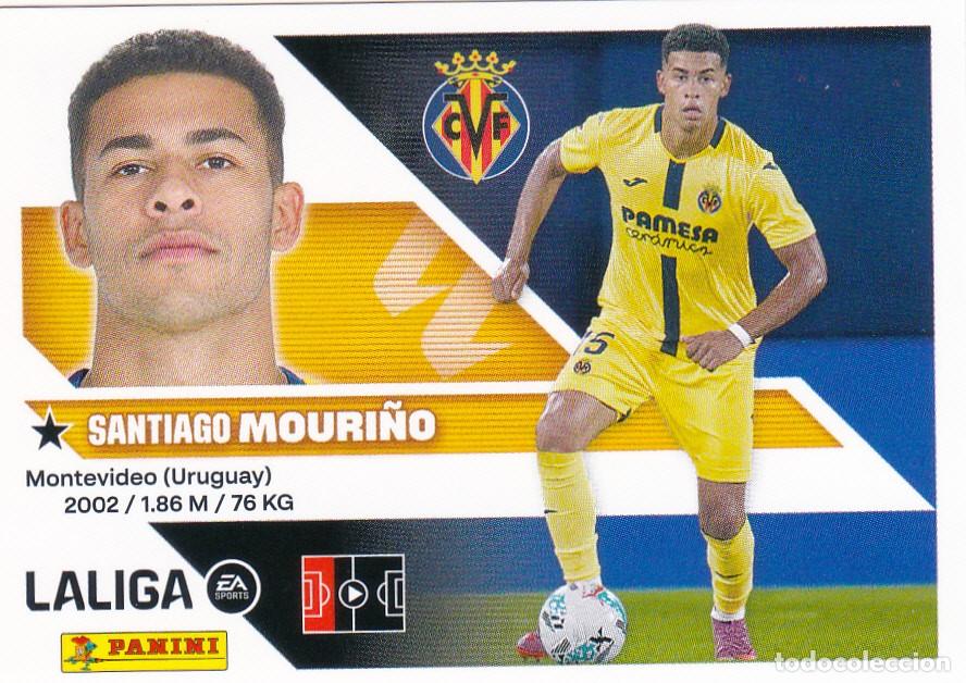 Fu&szlig;ball-Sticker: ESTE 2026-27 * MOURI&Ntilde;O * N&ordm; 5 - DEL VILLARREAL (NUEVO DE SOBRE) (A-20)