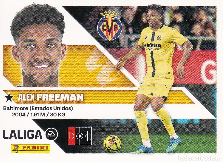 Fu&szlig;ball-Sticker: ESTE 2026-27 * FREEMAN * N&ordm; 7B - DEL VILLARREAL (NUEVO DE SOBRE) (A-20)