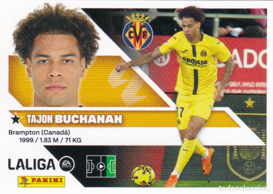 Fu&szlig;ball-Sticker: ESTE 2026-27 * BUCHANAN * N&ordm; 15 - DEL VILLARREAL (NUEVO DE SOBRE) (A-20)