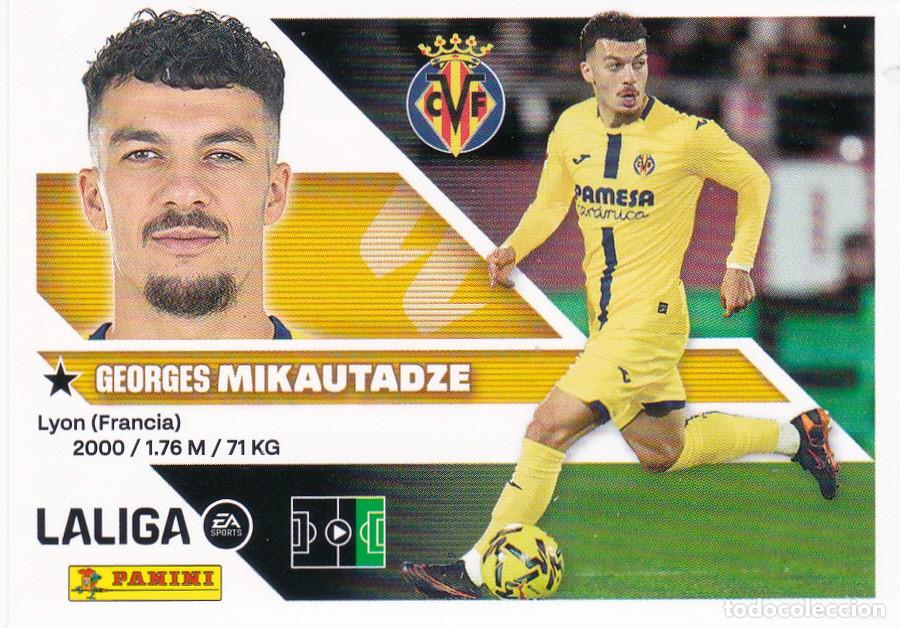Fu&szlig;ball-Sticker: ESTE 2026-27 * MIKAUTADZE * N&ordm; 19 - DEL VILLARREAL (NUEVO DE SOBRE) (A-20)
