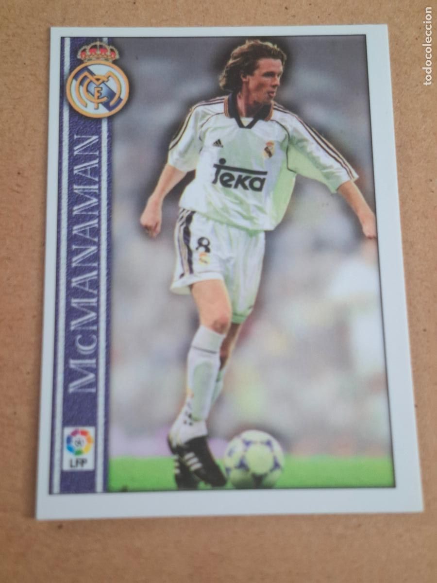 Cromos de f&uacute;tbol: MUNDICROMO 2000 2001 00 01 - 100 MCMANAMAN - REAL MADRID
