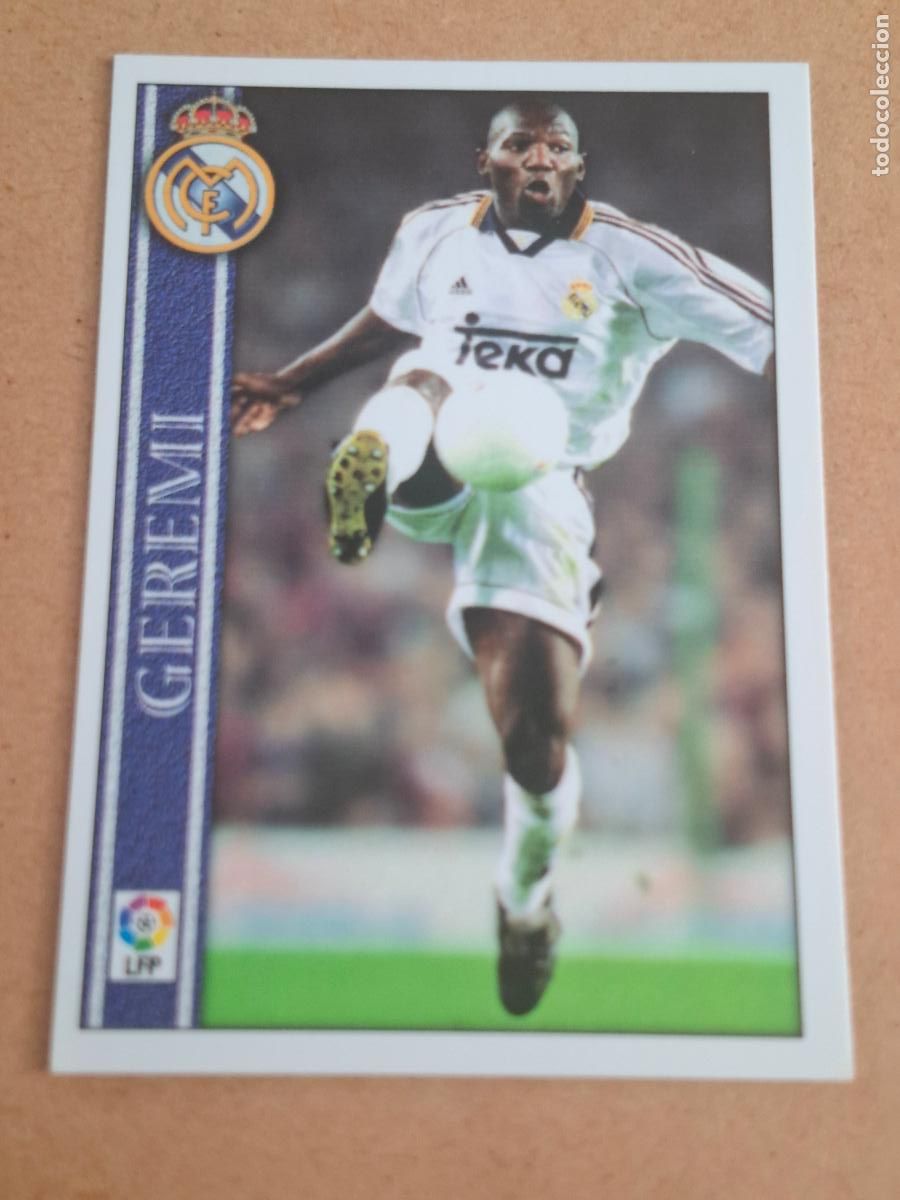 Cromos de f&uacute;tbol: MUNDICROMO 2000 2001 00 01 - 101 GEREMI - REAL MADRID