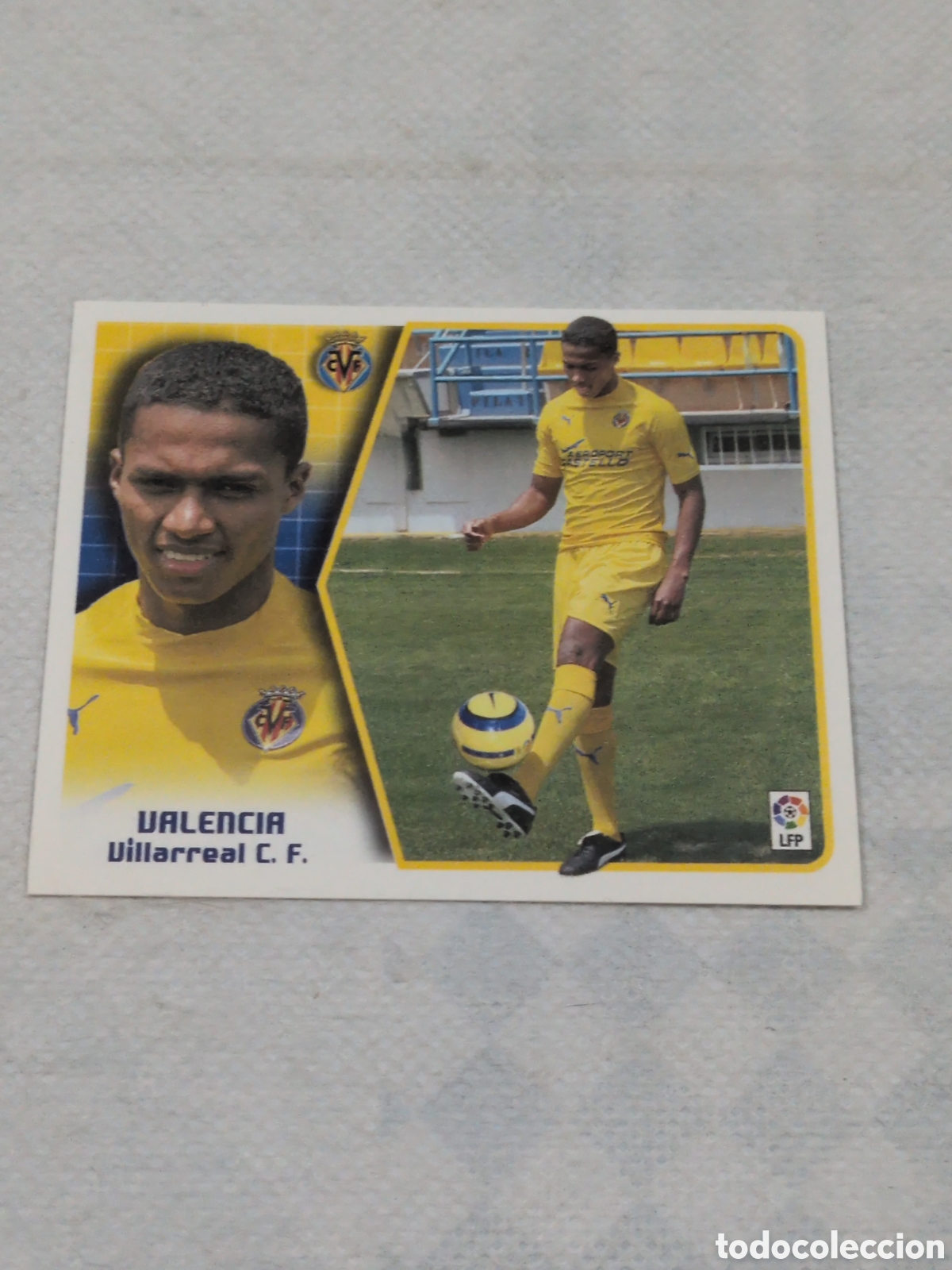 Cromos de f&uacute;tbol: FICHAJE 4 VALENCIA VILLARREAL ⚽ COLECCIONES ESTE &reg; 2005 2006 LIGA 05 06 SIN PEGAR NUNCA