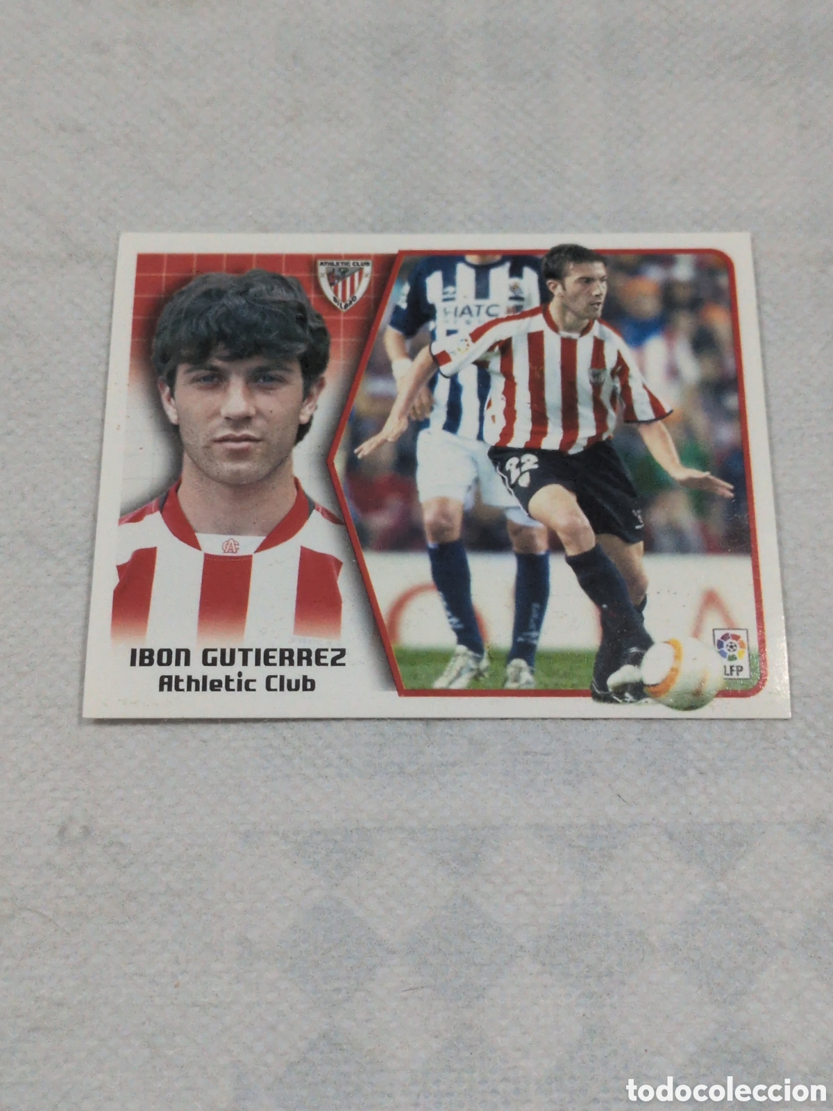 Cromos de f&uacute;tbol: EDICIONES ESTE 2005-2006 IBON GUTIERREZ (ATHLETIC BILBAO) COLOCA LIGA 05-06 CROMOS