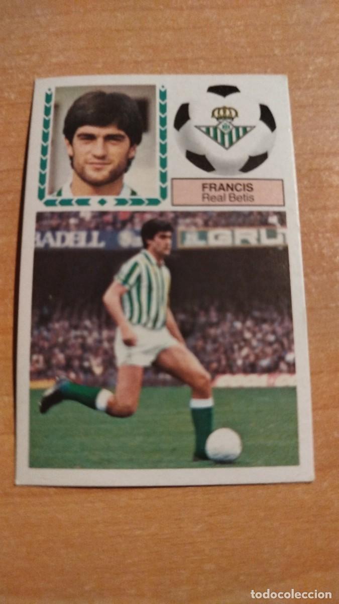 Cromos de f&uacute;tbol: LIGA ESPA&Ntilde;OLA 83/84 - REAL BETIS - FRANCIS