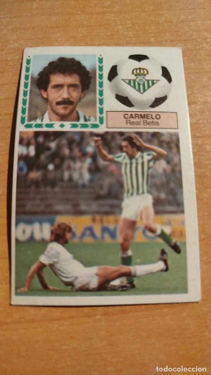 Cromos de f&uacute;tbol: LIGA ESPA&Ntilde;OLA 83/84 - REAL BETIS - CARMELO