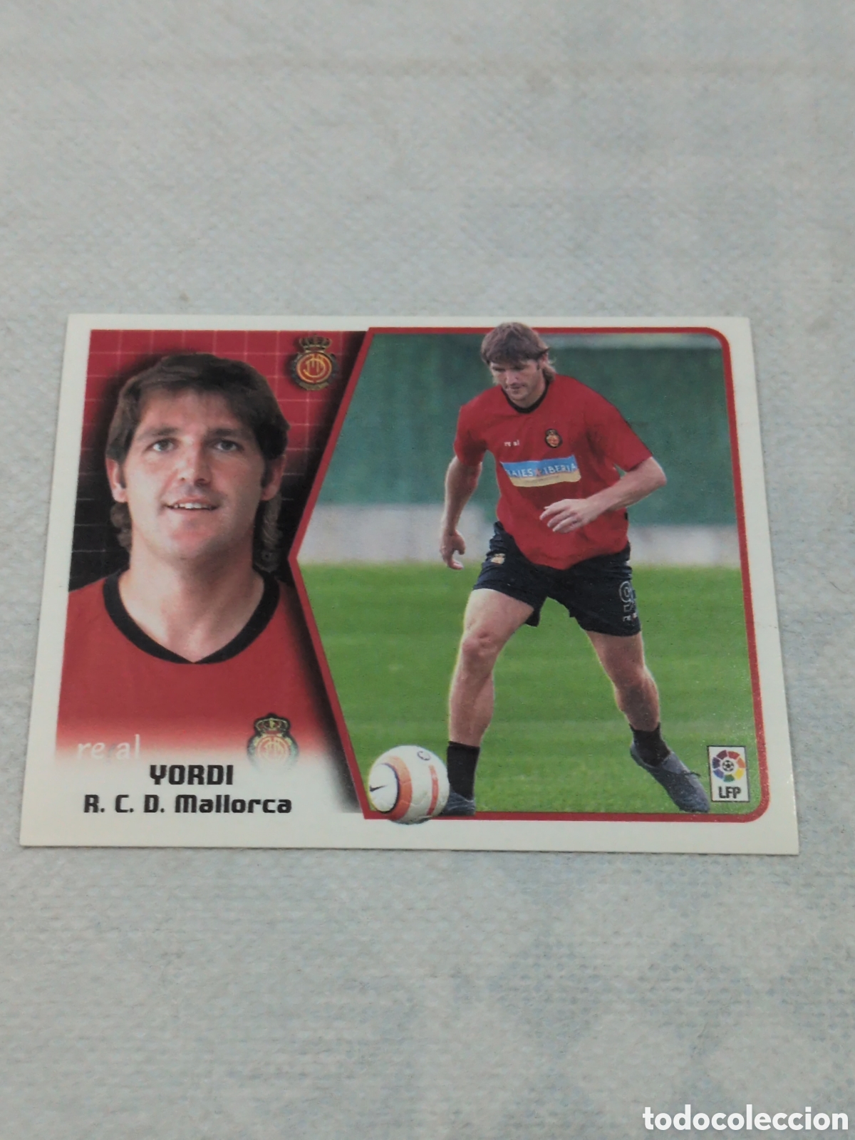 Cromos de f&uacute;tbol: YORDI MALLORCA COLOCA LIGA ESTE 2005/06 05 06 NUNCA PEGADO
