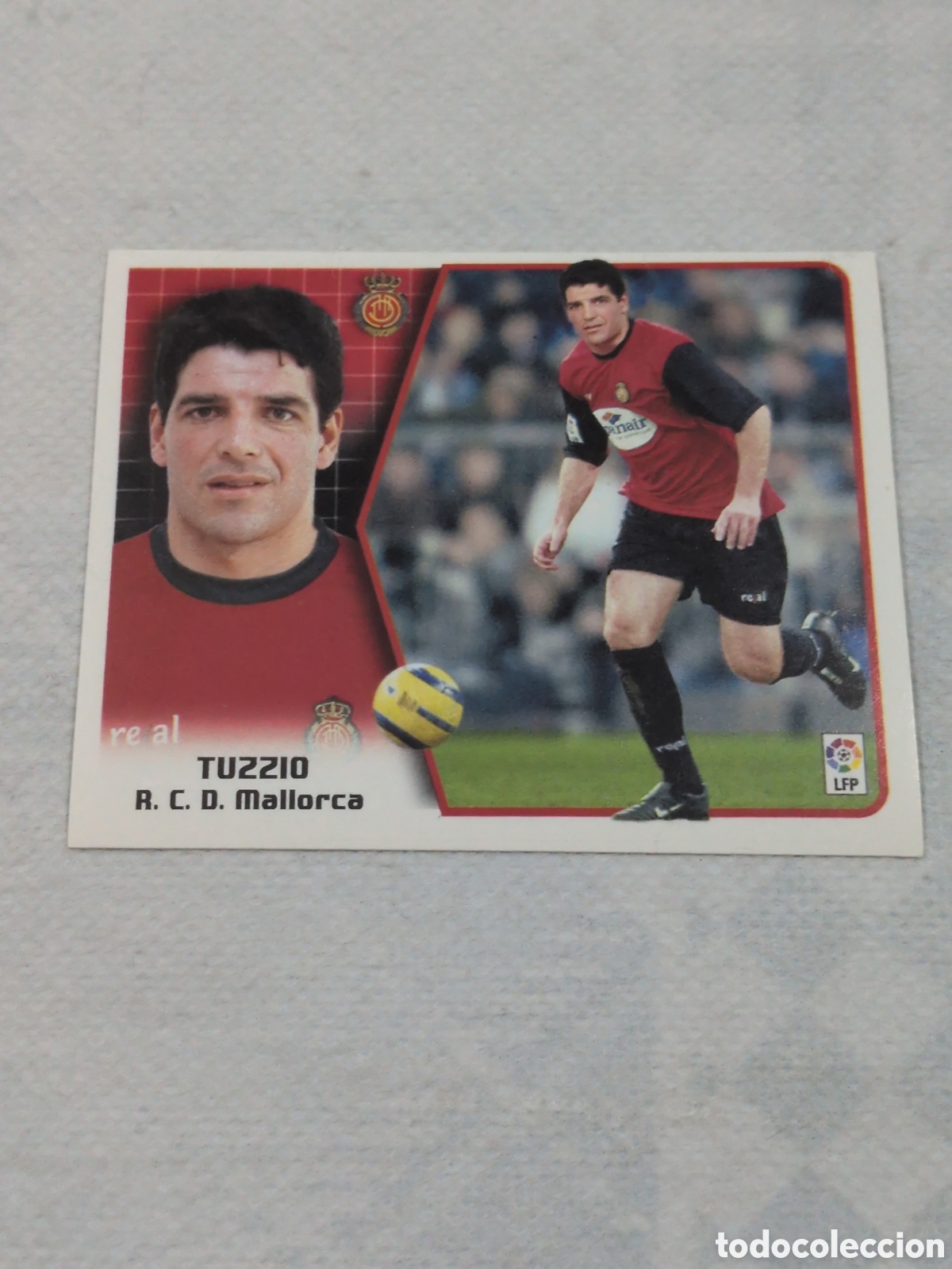 Cromos de f&uacute;tbol: EDICIONES ESTE 2005-2006 TUZZIO (MALLORCA) COLOCA LIGA 05-06 CROMOS