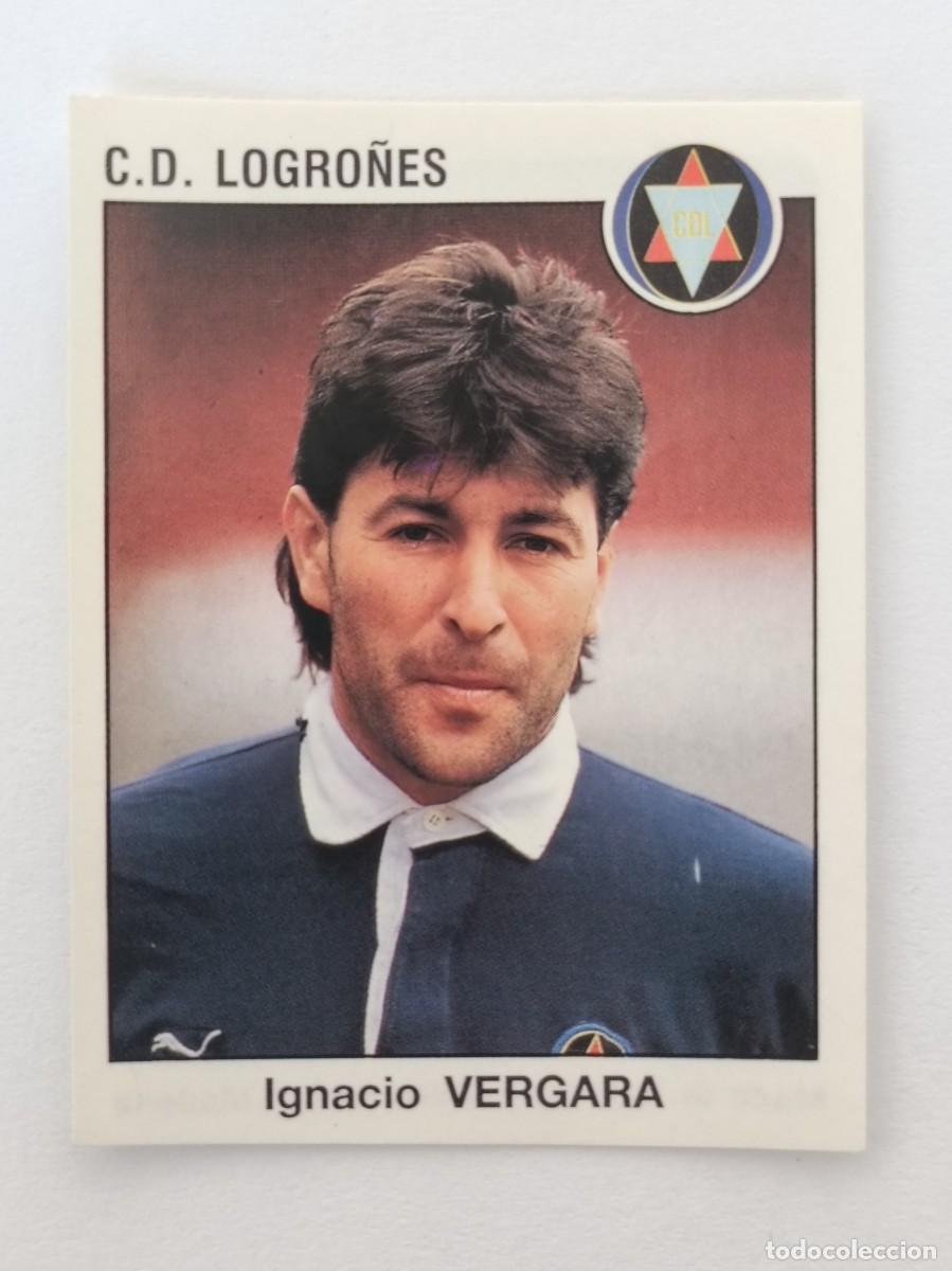 Cromos de f&uacute;tbol: #141 VERGARA (C.D. LOGRO&Ntilde;ES) LIGA 93/94 PANINI