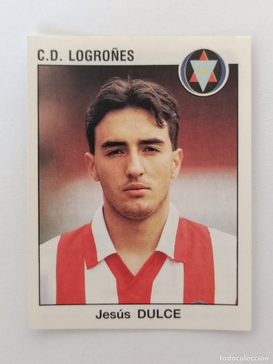 Cromos de f&uacute;tbol: #142 DULCE (C.D. LOGRO&Ntilde;ES) LIGA 93/94 PANINI