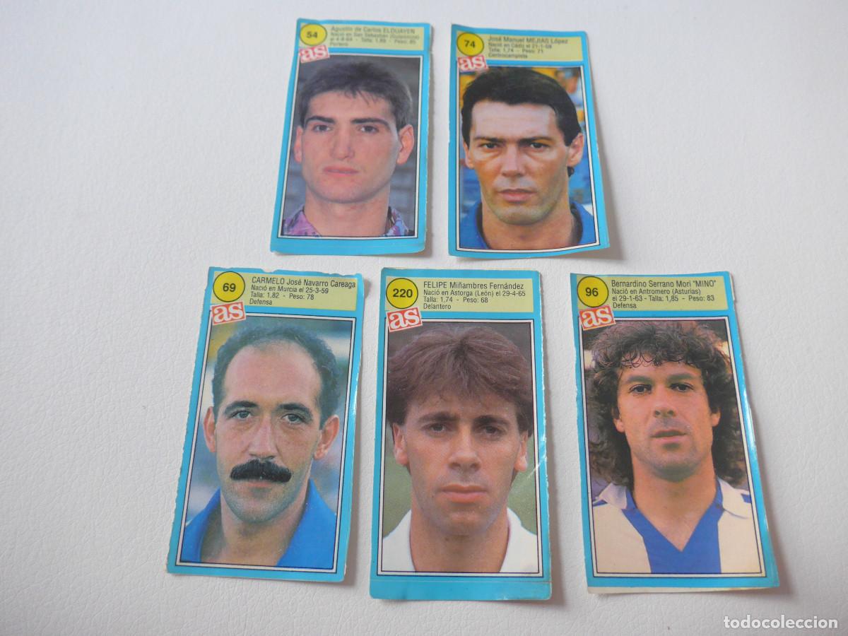 Figurine di Calcio: 10 CROMOS DEL DIARIO AS SIN PEGAR