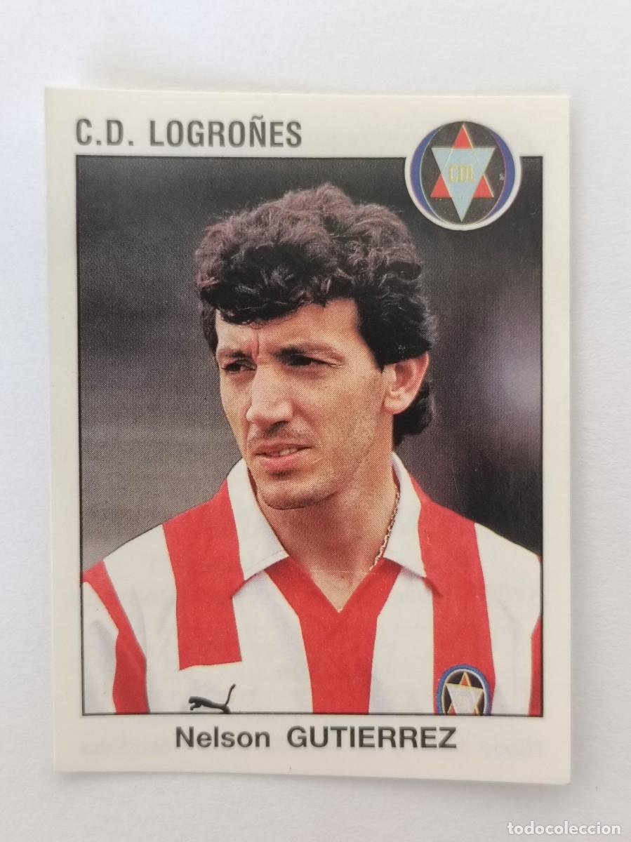 Cromos de f&uacute;tbol: #144 GUTIERREZ (C.D. LOGRO&Ntilde;ES) LIGA 93/94 PANINI