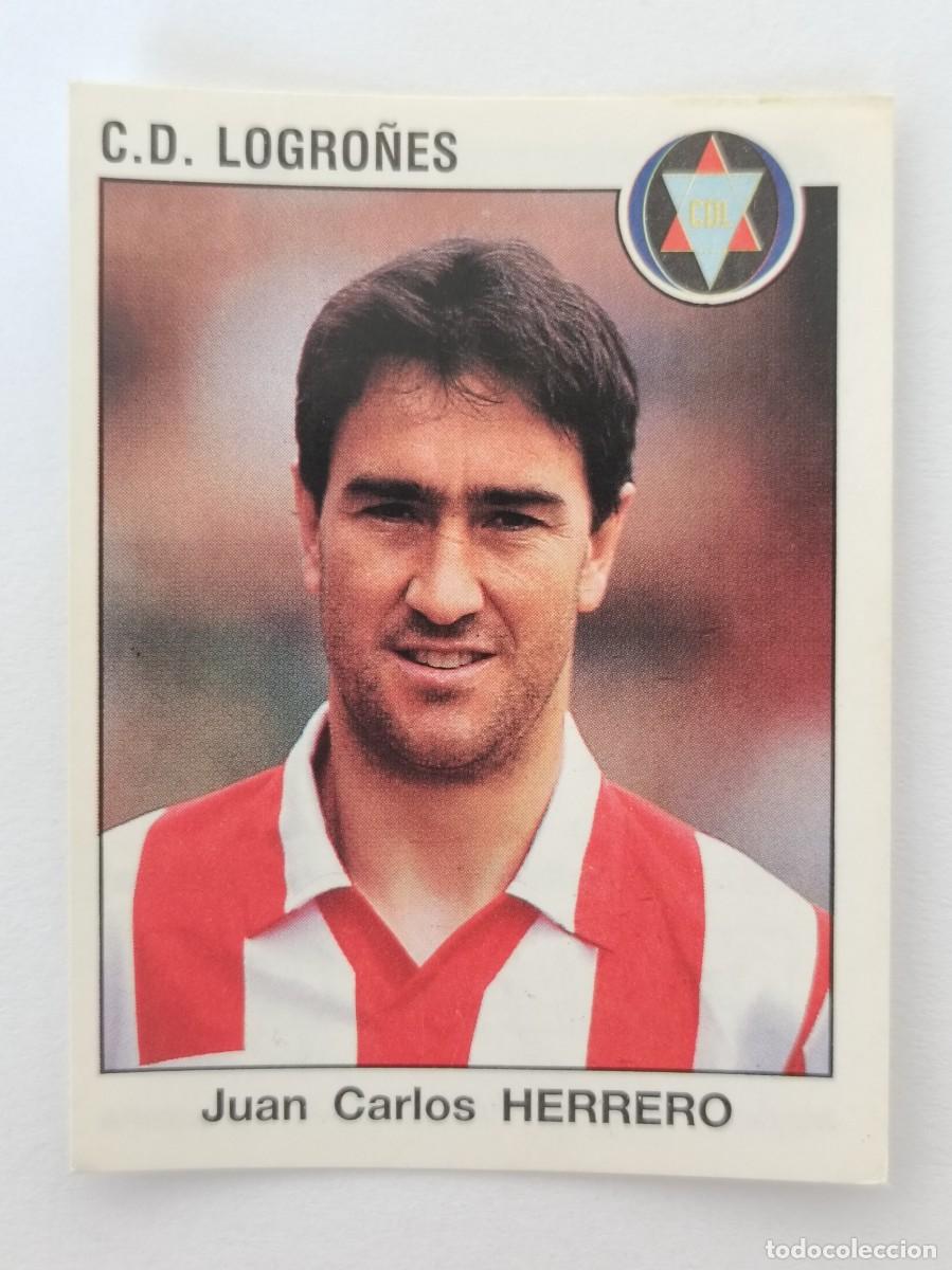 Cromos de f&uacute;tbol: #145 HERRERO (C.D. LOGRO&Ntilde;ES) LIGA 93/94 PANINI